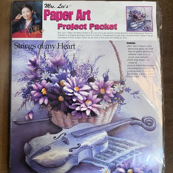 (VC)Vintage. Rare Find. Mrs. Lee's Paper Art Project Packets - Picture 4 of 5
